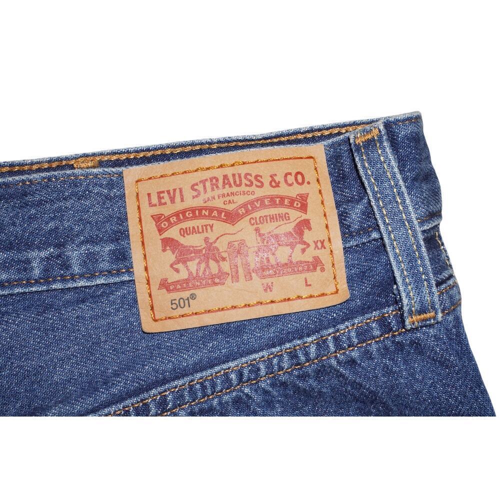 Levi’s 501 High Rise Distressed Denim Shorts – W29 - Picture 8 of 8
